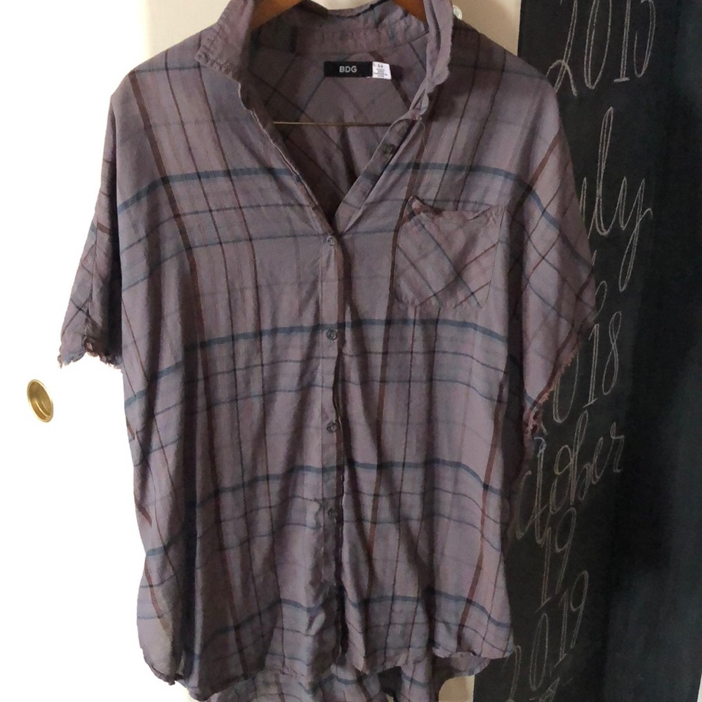 Soft plaid shirt